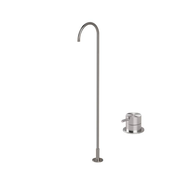  Vòi chậu lavabo chân dài gắn sàn bằng stainless steel Toki - CHP50 