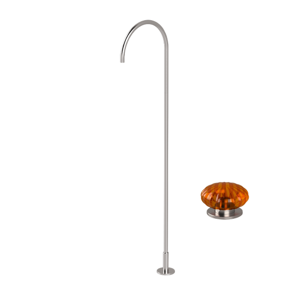  Vòi chậu lavabo chân dài gắn sàn bằng stainless steel Dorin - CHP51 