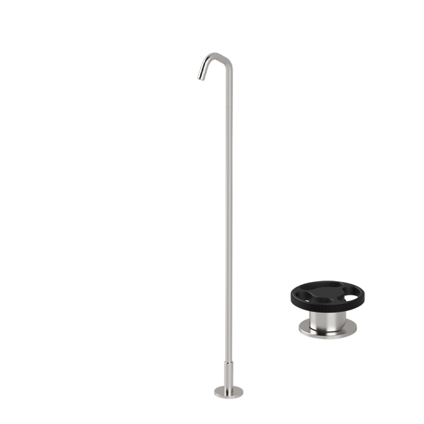  Vòi chậu lavabo chân dài gắn sàn bằng stainless steel Kàto - CHP90 