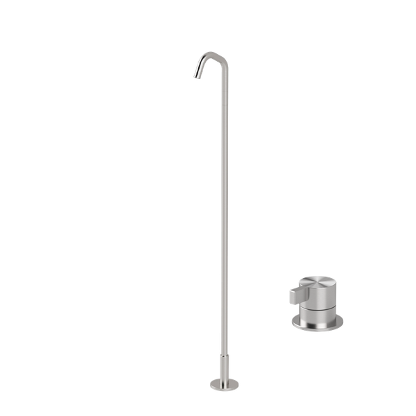 Vòi chậu lavabo chân dài gắn sàn bằng stainless steel Toox - CHP90 