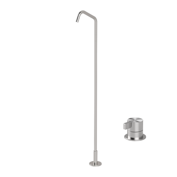  Vòi chậu lavabo chân dài gắn sàn bằng stainless steel Toox - CHP91 