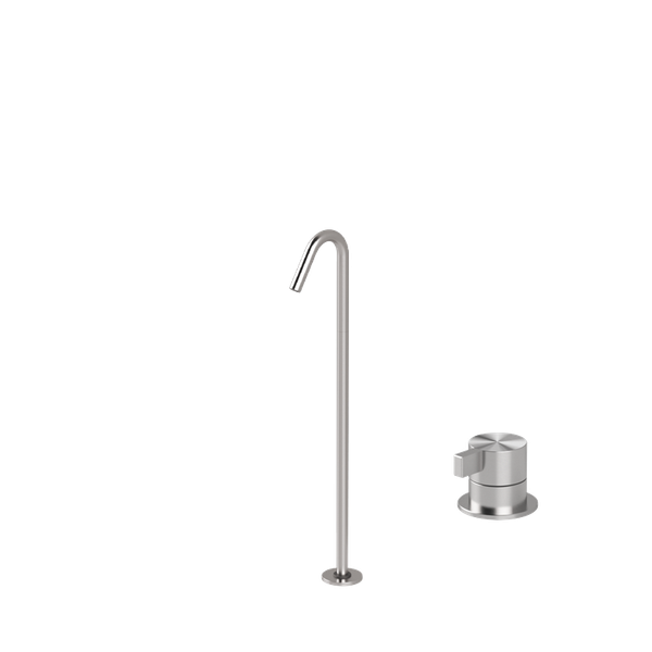  Vòi chậu lavabo chân dài gắn sàn bằng stainless steel Toox - CHV1 