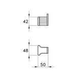  Móc treo áo phòng tắm bằng đồng Casanova - 1082 