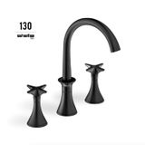  Vòi chậu lavabo 3 lỗ bằng đồng 130 - 3225 