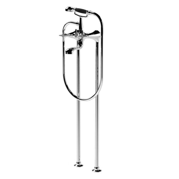  Vòi bồn tắm gắn sàn có vòi sen cầm tay bằng đồng 130 - 3274CL306 