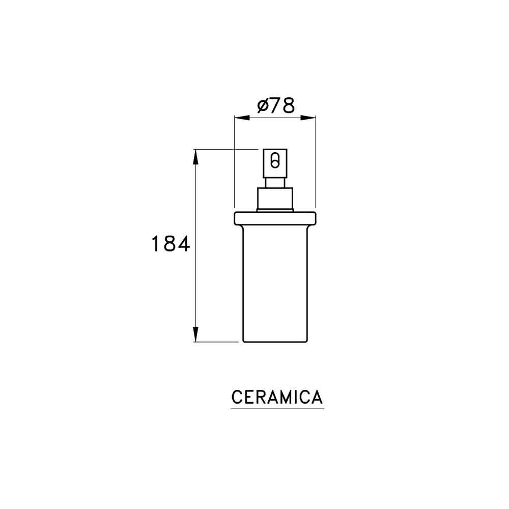  Bình xịt xà phòng treo tường phòng tắm bằng đồng Timeaster - D024 