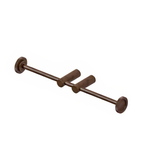  Móc treo giấy vệ sinh đôi không nắp chụp bằng đồng Tibò - CWO10 