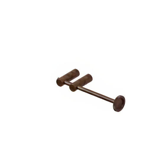  Móc treo giấy vệ sinh không nắp chụp bằng đồng Tibò - CWO2 