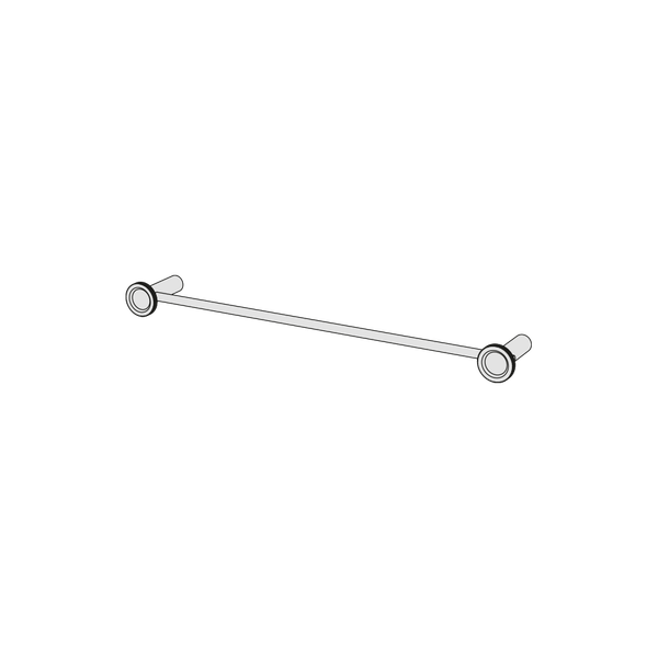  Thanh treo khăn phòng tắm 450mm bằng đồng Tibò - CWO4 