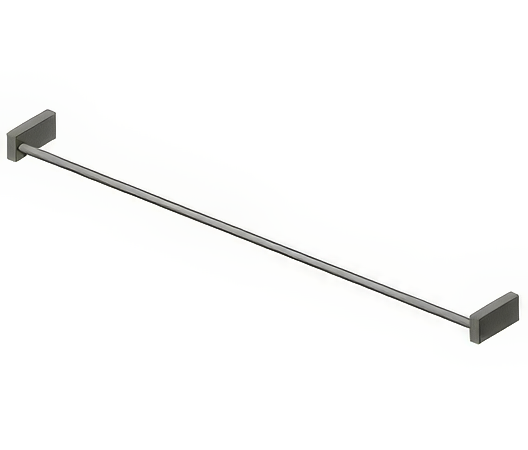  Thanh treo khăn phòng tắm 600mm bằng đồng Square - CWR5 