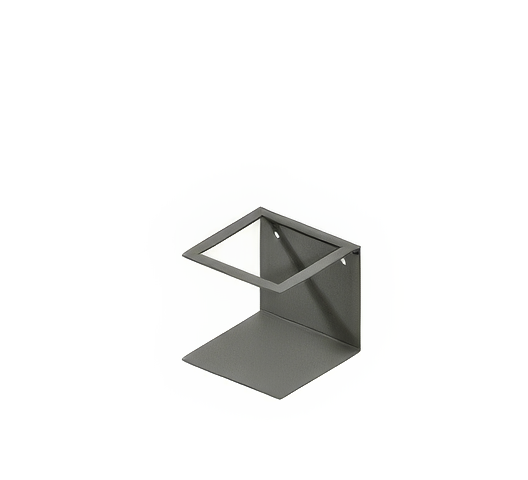  Giá treo phụ kiện phòng tắm hình vuông bằng đồng Square - CWS6 