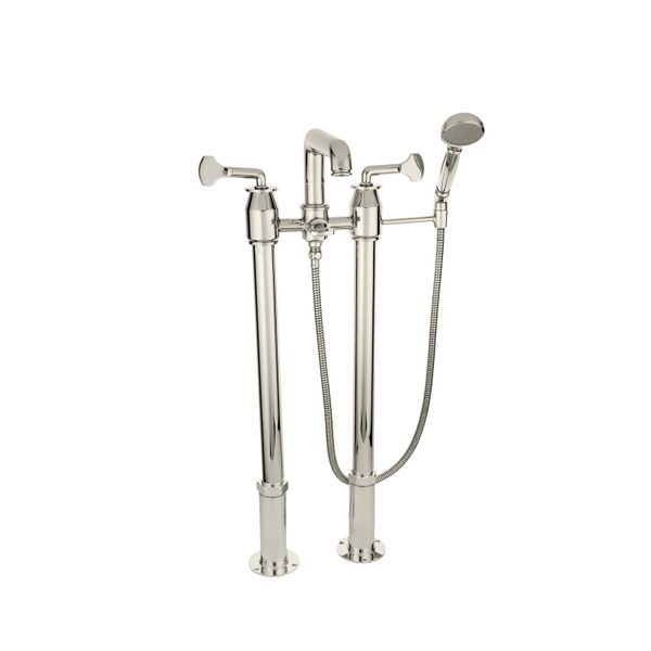  Vòi bồn tắm gắn sàn cổ điển bằng đồng Drumlea - D1683 