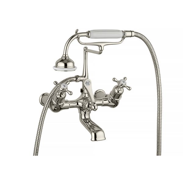  Vòi bồn tắm gắn tường cổ điển bằng đồng Drummu - D1743 