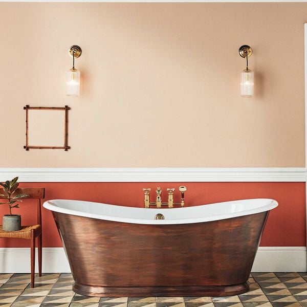  Bồn Tắm Cast Iron Wye Bateau Burnished Copper 