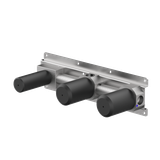  Vòi bồn tắm gắn tường dài 190mm 3 lỗ 2 đầu ra bằng stainless steel Mirò - MIR82 