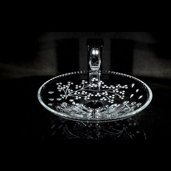  Chậu Lavabo Pha Lê Dilos Sakura 