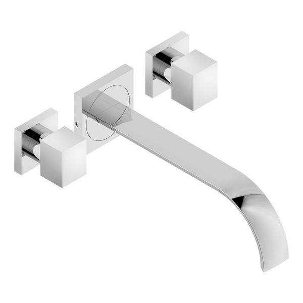  Vòi chậu rửa mặt gắn tường 200mm bằng đồng Boy - DJCAN200-BOY192034N 