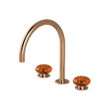  Vòi chậu lavabo xoay 3 lỗ cao 270mm bằng stainless steel Dorin - DOR23 