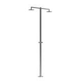  Sen cây ngoài trời hai tay sen bát sen ∅200mm bằng stainless steel 316L - DoubleH-MS 
