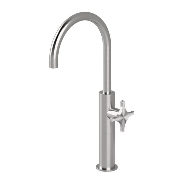  Vòi chậu lavabo cao 410mm bằng stainless steel Dixi - DXN3 