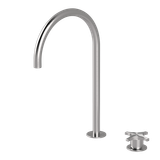  Vòi chậu lavabo xoay 2 lỗ cao 380mm bằng stainless steel Dixi - DXN33 