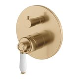  Bộ trộn điều hướng 2 đầu ra gắn tường bằng đồng Ellian - E202102 