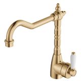  Vòi bếp rửa chén bát cao 283mm xoay 360 độ bằng đồng Ellian - E202105 