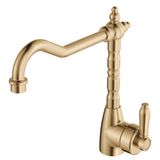  Vòi bếp rửa chén bát cao 283mm xoay 360 độ bằng đồng Ellian - E202105 