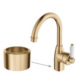  Chân đế 30mm nâng chiều cao vòi lavabo bằng đồng Ellian - E202P5224UB 