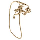  Vòi bồn tắm gắn tường có sen cầm tay bằng đồng Ellian - E336105 