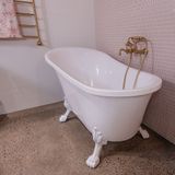  Vòi bồn tắm gắn tường có sen cầm tay bằng đồng Ellian - E336105 