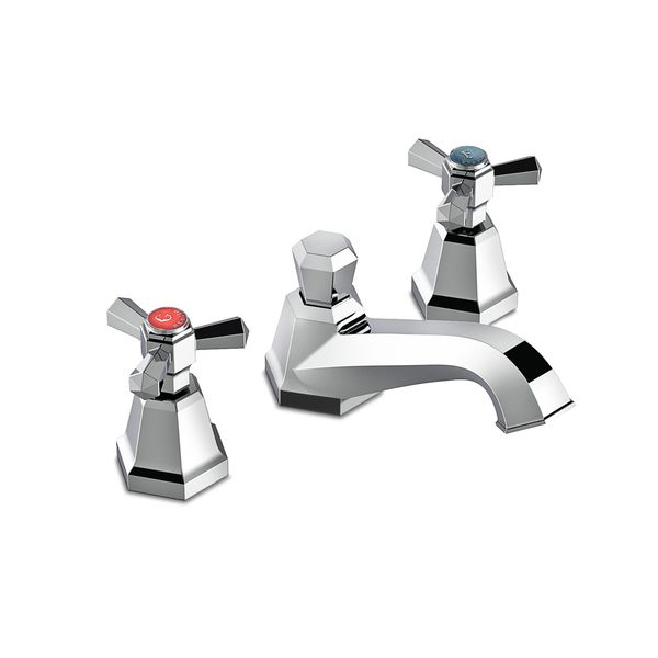  Vòi chậu lavabo 3 lỗ bằng đồng Eccelsa - 3224P 