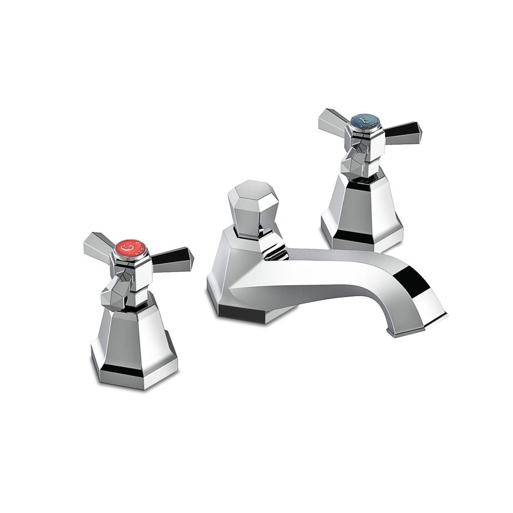  Vòi chậu lavabo 3 lỗ bằng đồng Eccelsa - 3224P 