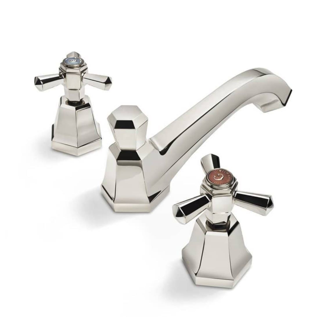  Vòi chậu lavabo 3 lỗ bằng đồng Eccelsa - 3224P 