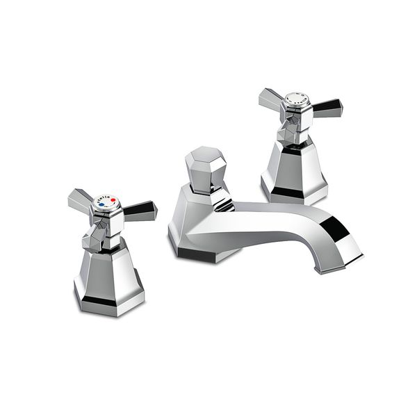  Vòi chậu lavabo 3 lỗ bằng đồng Eccelsa - 3224PTC 