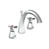  Vòi chậu lavabo 3 lỗ cao 202mm bằng đồng Eccelsa - 3225 