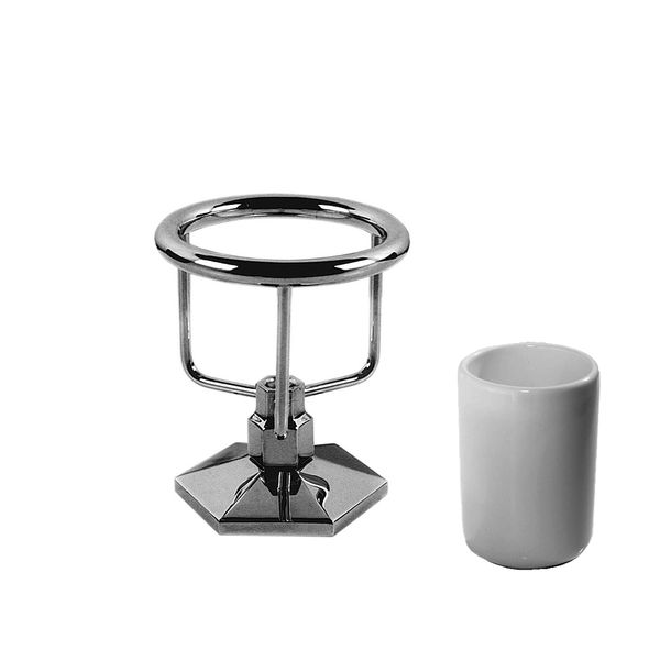  Ly đựng bàn chải đánh răng để bàn phòng tắm bằng đồng Eccelsa - 1014-B012 