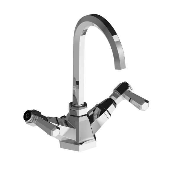  Vòi chậu lavabo cao 260mm bằng đồng Eccelsa - 3217 