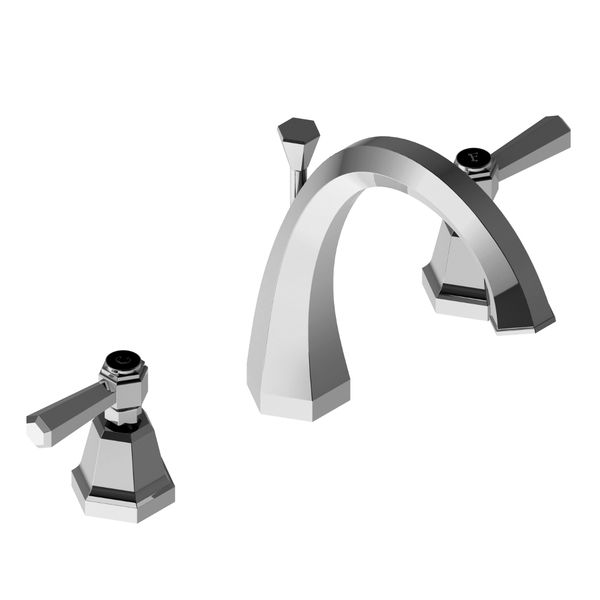  Vòi chậu lavabo 3 lỗ cao 202mm bằng đồng Eccelsa - 3225 