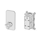  External Part - Bộ trộn 1 đầu ra bằng đồng Hugò - Geda Wellness - EMH1 