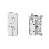  External Part - Bộ trộn 3 đầu ra bằng đồng Rajia - Geda Wellness - EMR3 