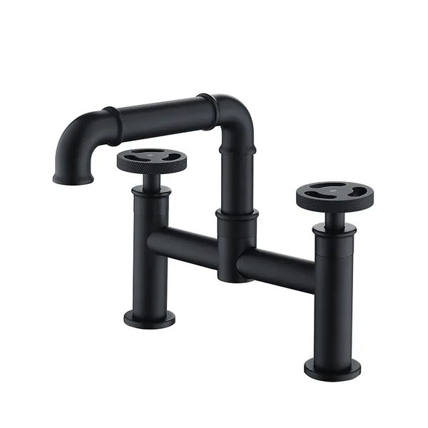  Vòi chậu lavabo ống nước 2 lỗ - F20A08KP 