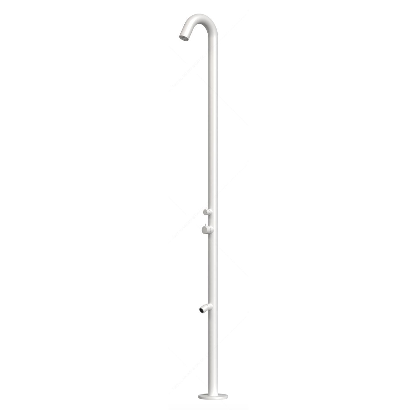  Sen cây ngoài trời có vòi rửa chân bằng stainless steel 316L - A1002BG 