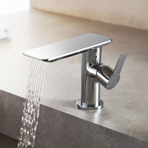  Vòi chậu lavabo cao 125mm bằng đồng Spring - FH8205 