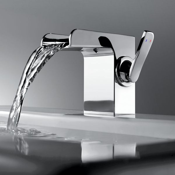  Vòi chậu lavabo cao 110mm bằng đồng Cascade - FH9825 