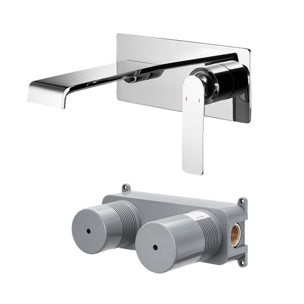  Vòi chậu lavabo gắn tường bằng đồng Stream - FH9887 