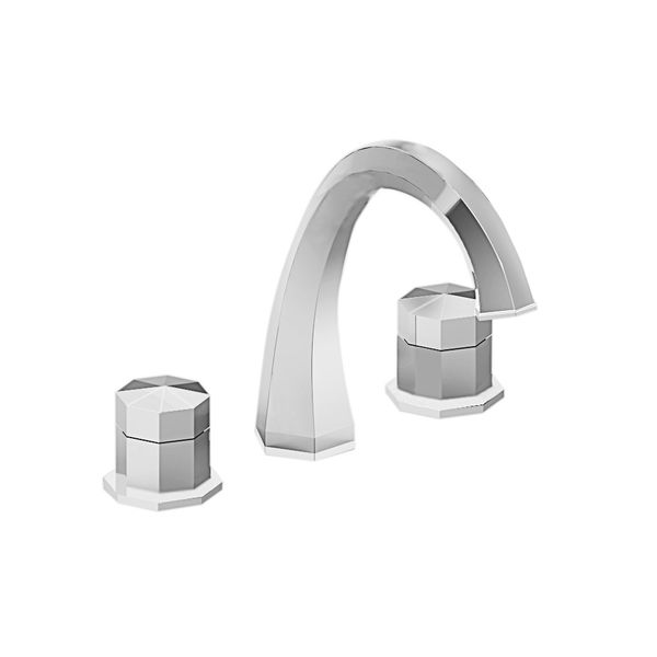 Vòi chậu lavabo 3 lỗ bằng đồng Firenze - 3222TR 