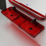  Chậu lavabo treo tường trong suốt - G203T 