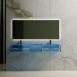  Chậu lavabo treo tường trong suốt - G235 