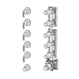  External Part - Bộ trộn điều chỉnh nhiệt độ 5 đầu ra  (3/4